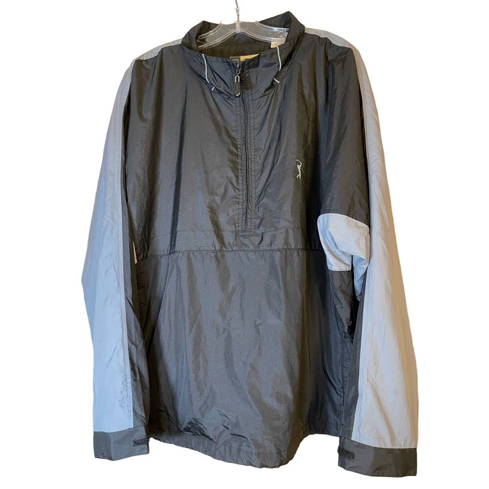 PGA Tour Originals Performance  Preloved Wind Breaker Jacket in Black. Size XL